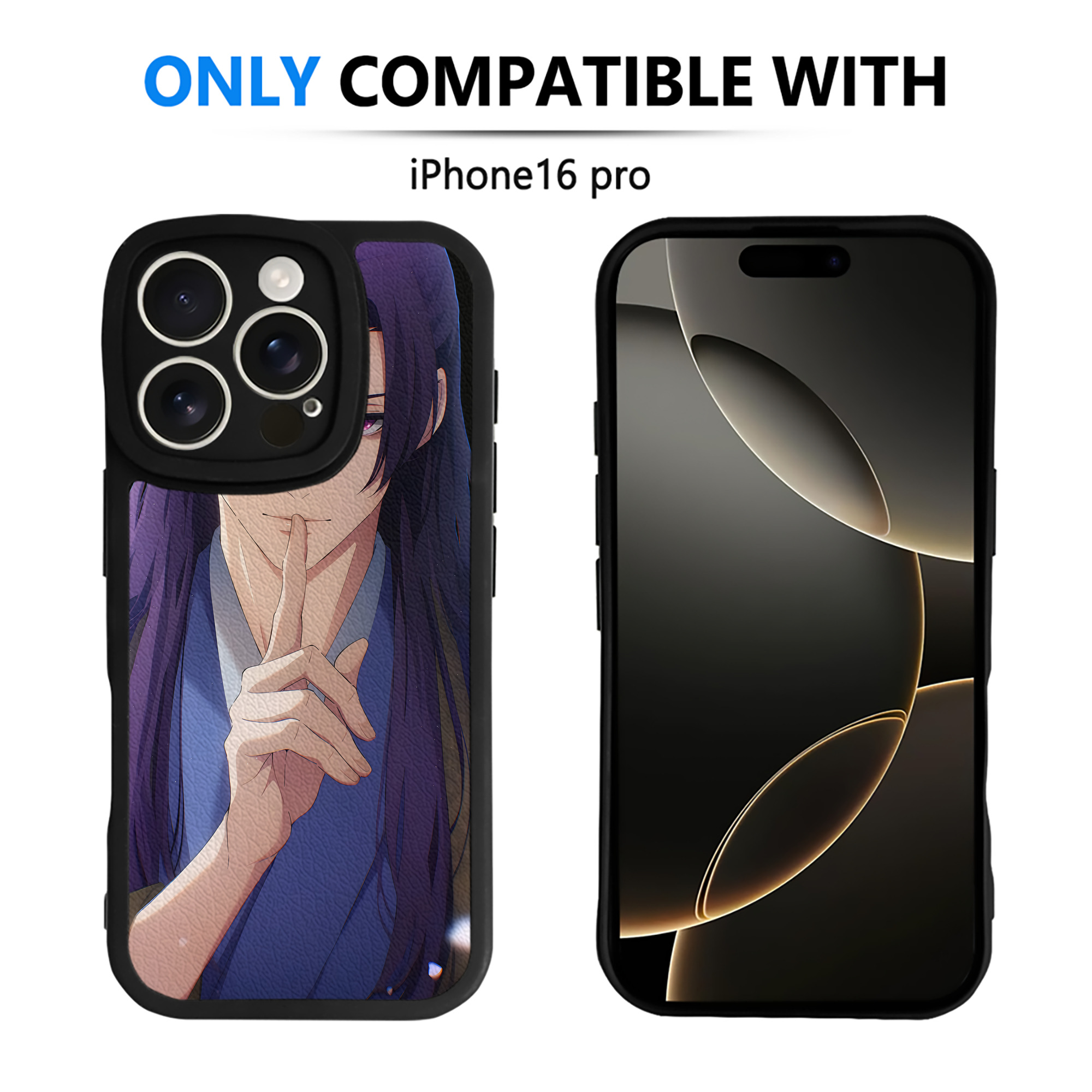 （画像用） 薬屋のひとりごと The Apothecary Diaries 【iPhone 16シリーズ対応】シリコンスマホケース（レザー調） 材質：シリコン